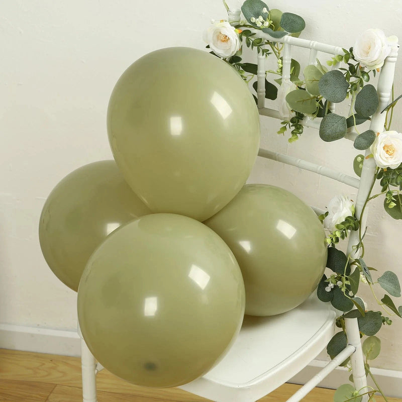 50 Matte Pastel Biodegradable Balloons