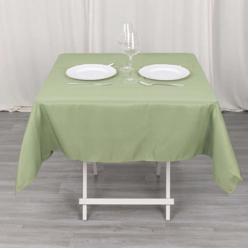 54"x54" Premium Square Polyester Tablecloth