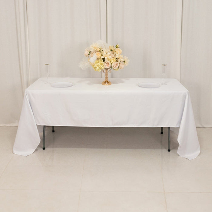 60" x 126" Lamour Satin Rectangular Tablecloth