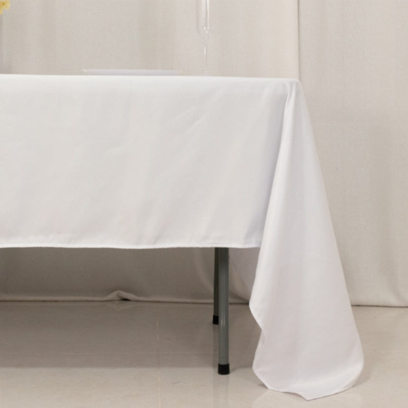 60" x 126" Lamour Satin Rectangular Tablecloth