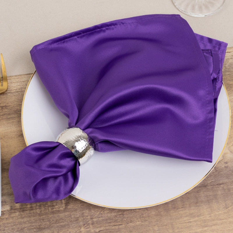 5 Lamour Satin Napkins