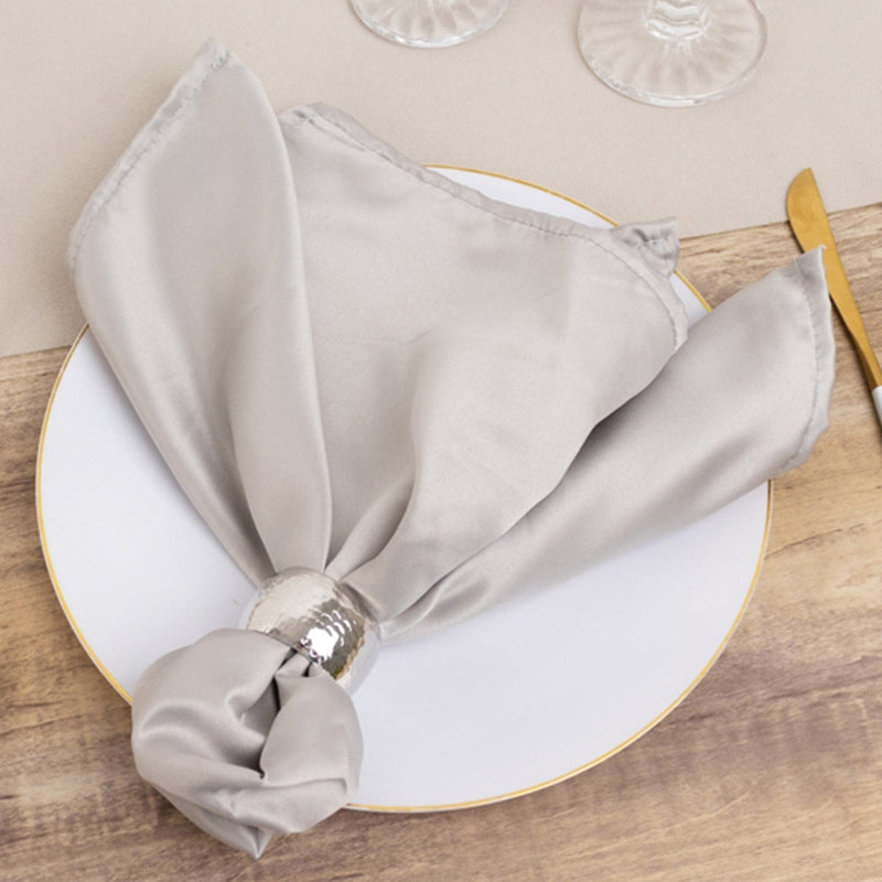 5 Lamour Satin Napkins