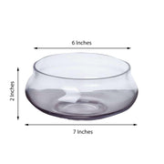 Floating Candle Holder Glass Bowl
