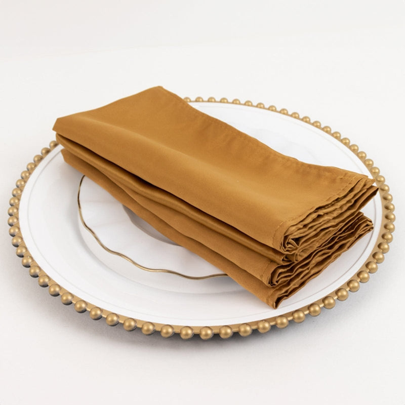 5 Lamour Satin Napkins
