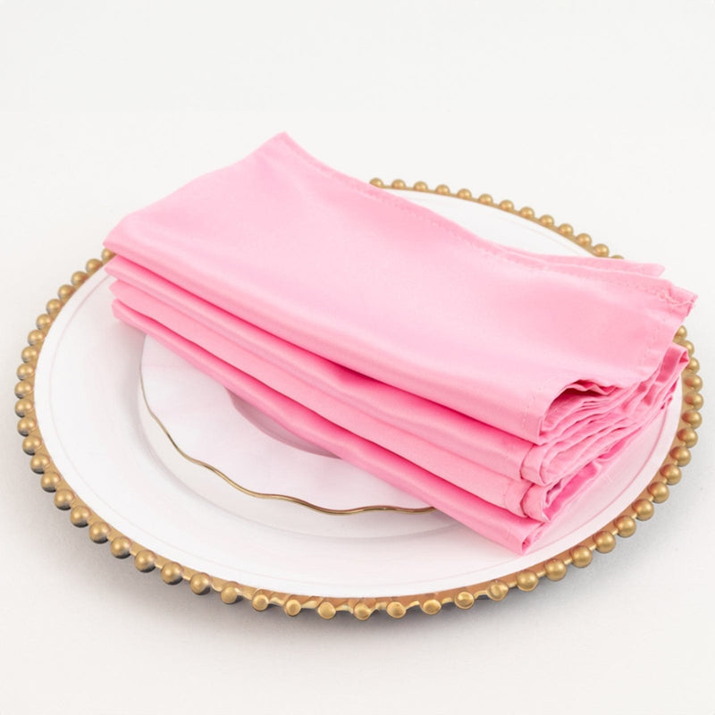 5 Lamour Satin Napkins