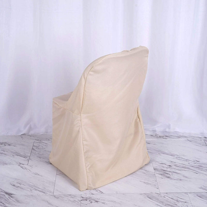 Folding Flat Chair Cover Wedding Party Decorations