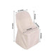 Folding Flat Chair Cover Wedding Party Decorations