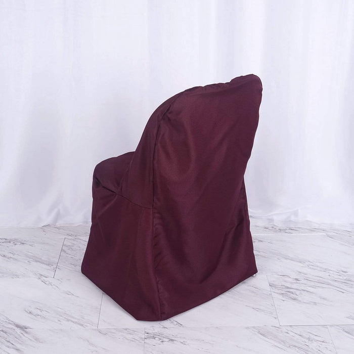 Folding Flat Chair Cover Wedding Party Decorations