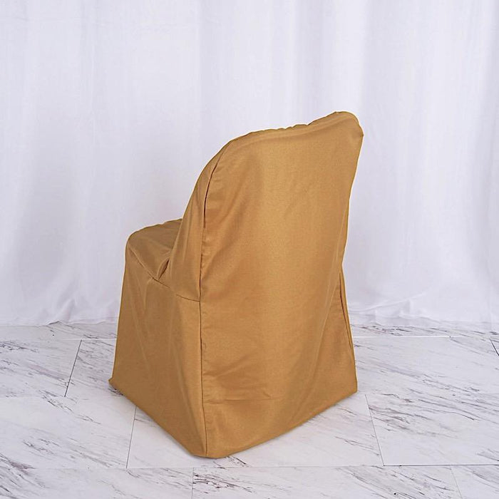 Folding Flat Chair Cover Wedding Party Decorations