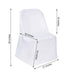 Folding Flat Chair Cover Wedding Party Decorations