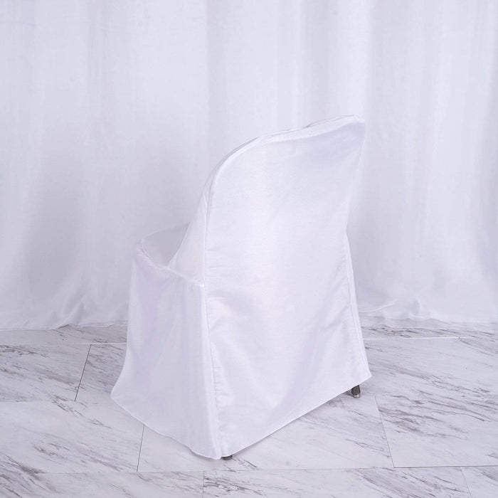 Folding Flat Chair Cover Wedding Party Decorations