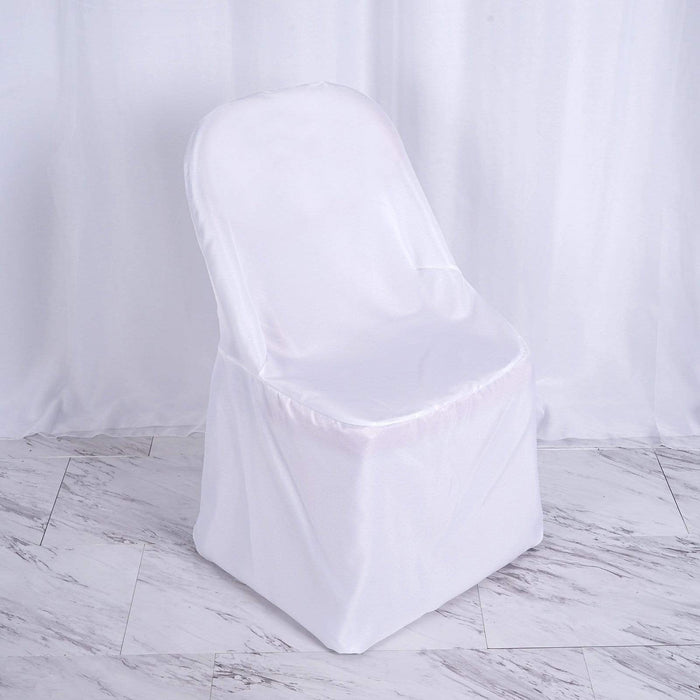 Folding Flat Chair Cover Wedding Party Decorations