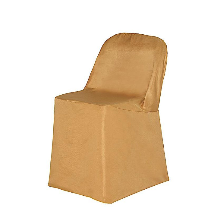 Folding Flat Chair Cover Wedding Party Decorations