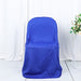 Folding Flat Chair Cover Wedding Party Decorations