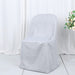 Folding Flat Chair Cover Wedding Party Decorations