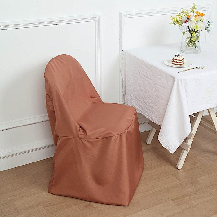 Folding Flat Chair Cover Wedding Party Decorations