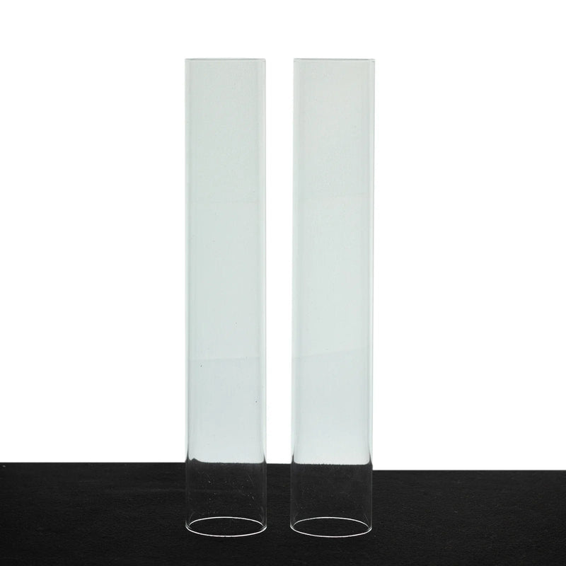 Glass Pillar Hurricane Candle Shades - Clear