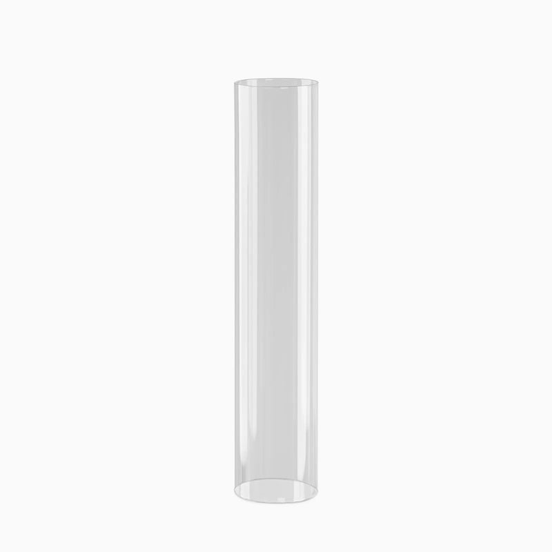 Glass Pillar Hurricane Candle Shades - Clear CHDLR_CAND_030R_GLASS_L