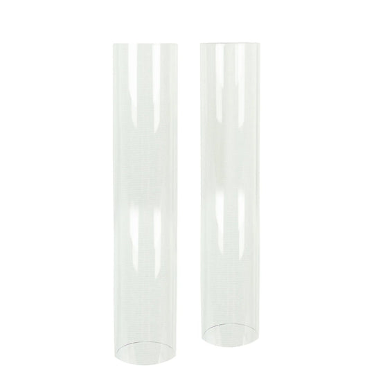 Glass Pillar Hurricane Candle Shades - Clear CHDLR_CAND_030R_GLASS_S