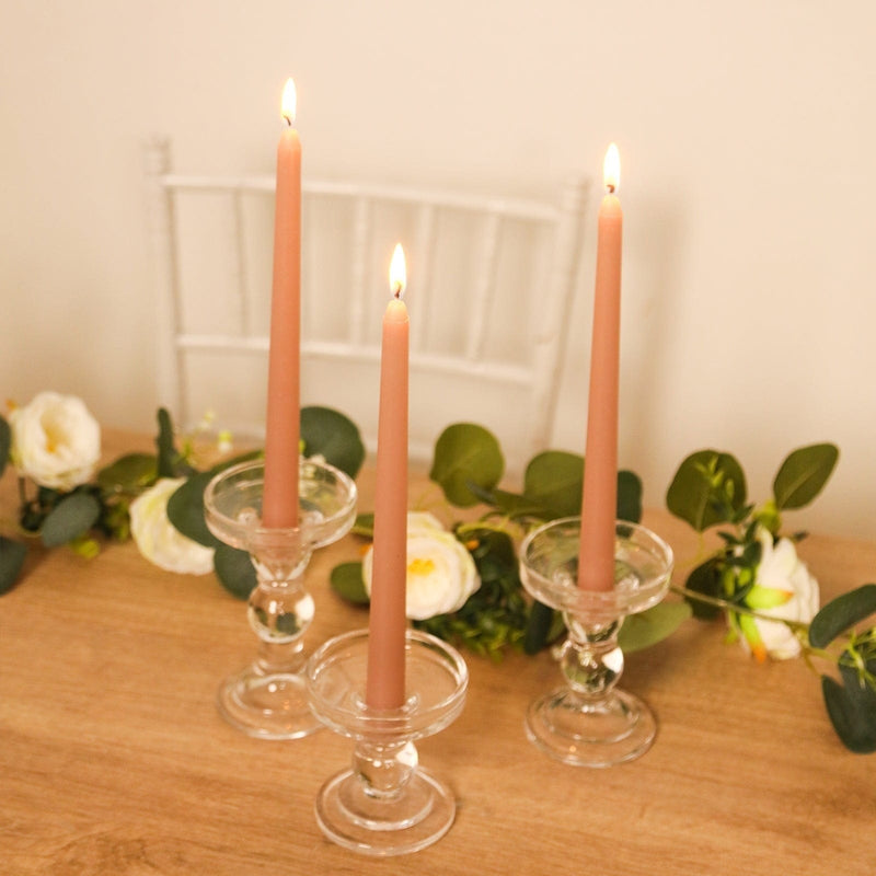 12 pcs 10" tall Premium Taper Candles