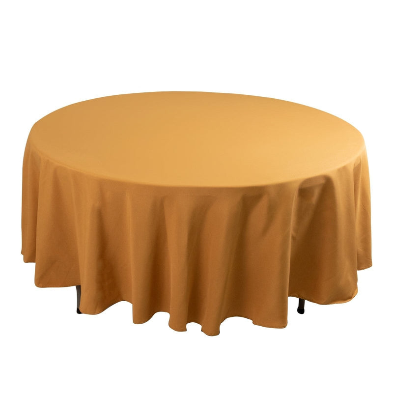 108" Premium Polyester Round Tablecloth Wedding Party Table Linens