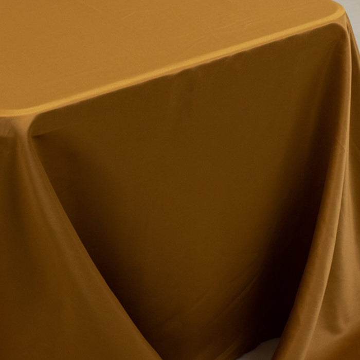 90" x 156" Lamour Satin Rectangular Tablecloth