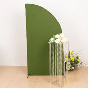 Heavy Duty Acrylic Flower Pedestal Vase with Hanging Crystal Beads