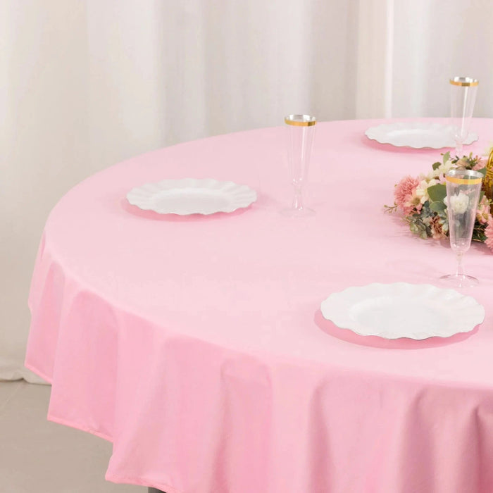 70" Premium Scuba Round Tablecloth