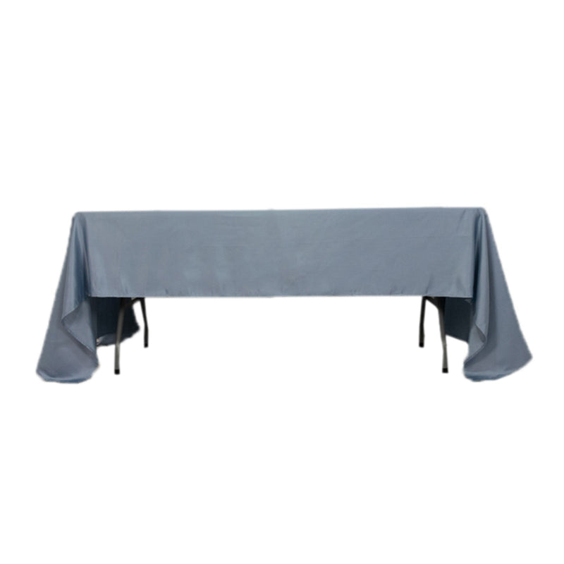 60" x 126" Lamour Satin Rectangular Tablecloth