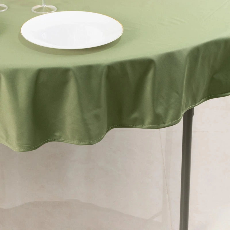 70" Premium Scuba Round Tablecloth