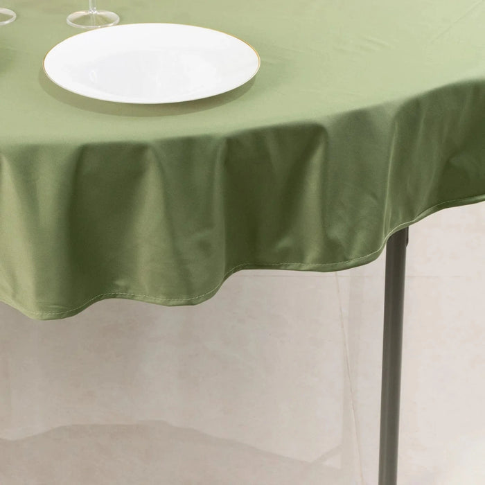 70" Premium Scuba Round Tablecloth