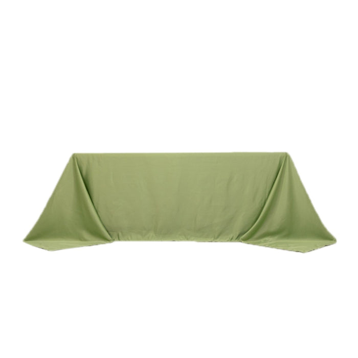 90" x 132" Lamour Satin Rectangular Tablecloth