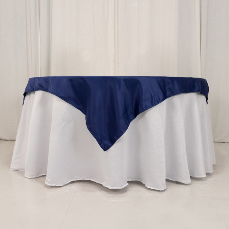 54" x 54" Lamour Satin Square Tablecloth Wedding Party Table Linens