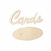 Laser Cut Wooden Mr & Mrs Wedding Gift Card Box with Sign Stand - Natural WED_RCPT_SIGN_WOD03_NAT