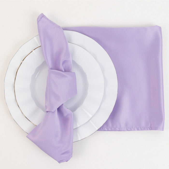 5 Lamour Satin Napkins