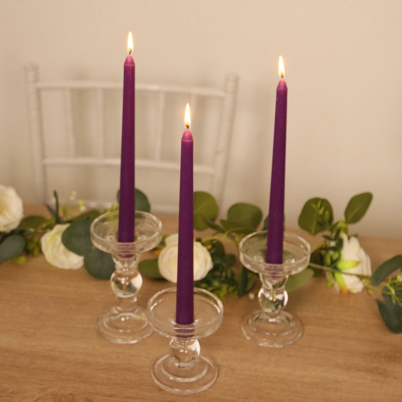 12 pcs 10" tall Premium Taper Candles