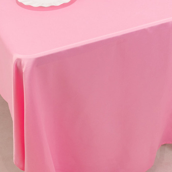 60" x 126" Lamour Satin Rectangular Tablecloth