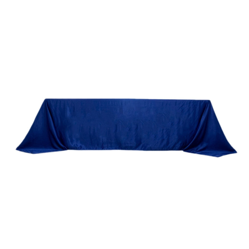 90" x 156" Lamour Satin Rectangular Tablecloth