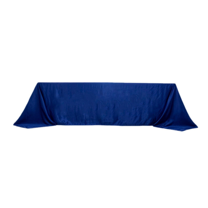 90" x 156" Lamour Satin Rectangular Tablecloth