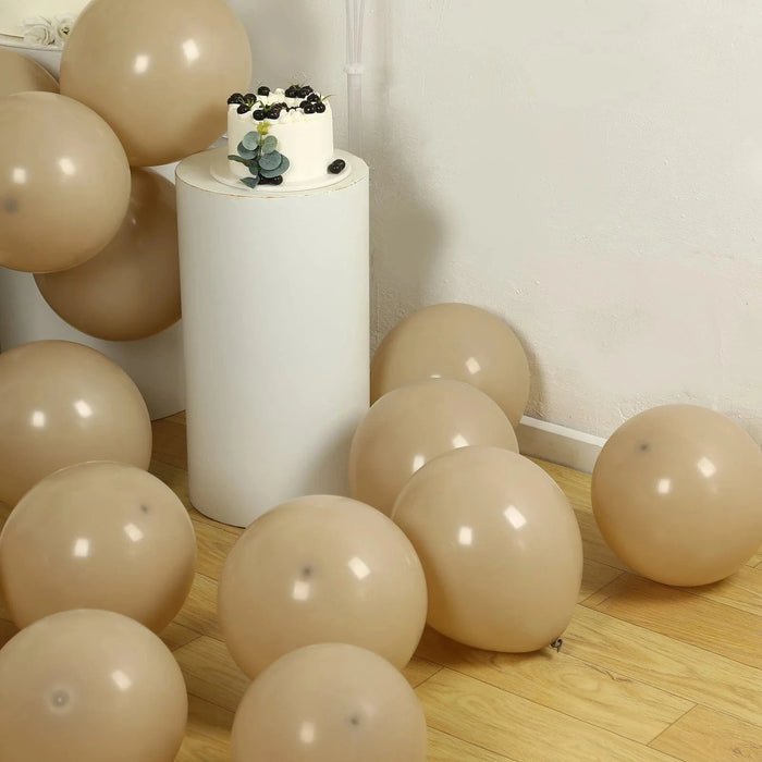 50 Matte Pastel Biodegradable Balloons