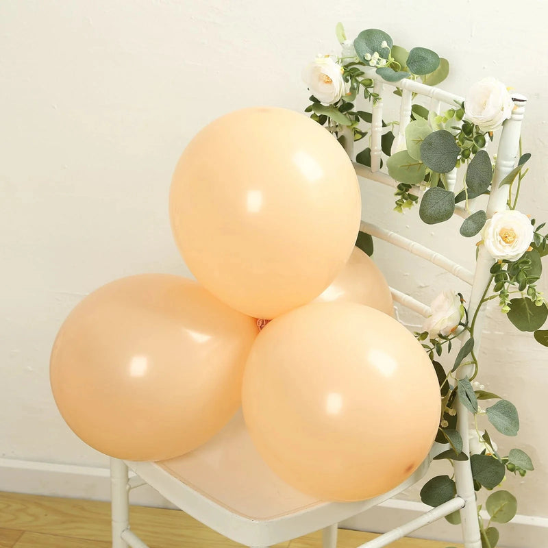 50 Matte Pastel Biodegradable Balloons