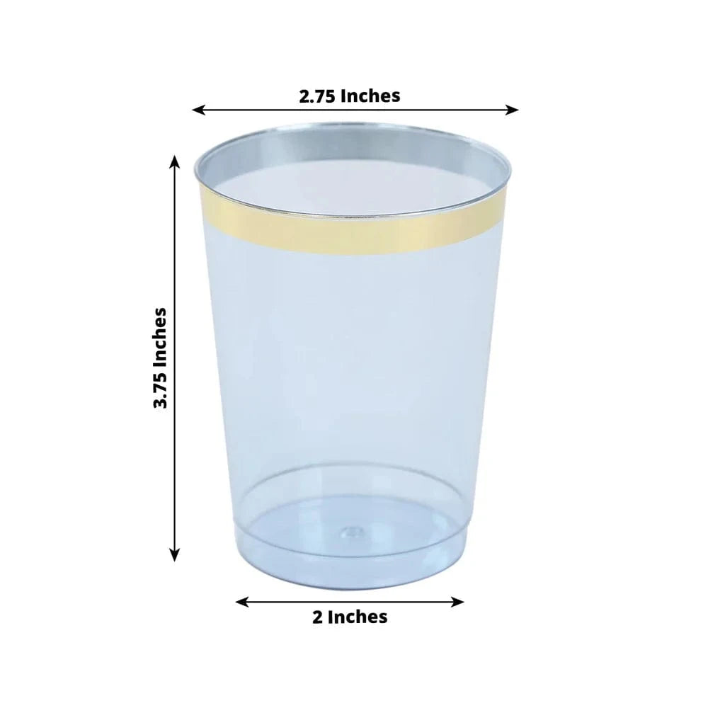 25 pcs 10 oz. Plastic Cups - Disposable Tableware