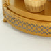 Metal Crown Cupcake Dessert Display Stand - Gold