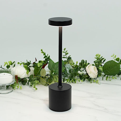 Metal Rechargeable Cordless Table Lamp with Touch Control