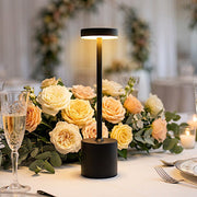 Metal Rechargeable Cordless Table Lamp with Touch Control