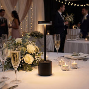 Metal Rechargeable Cordless Table Lamp with Touch Control