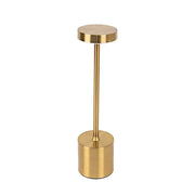 Metal Rechargeable Cordless Table Lamp with Touch Control - Gold LED_MET_LAMP01_GOLD