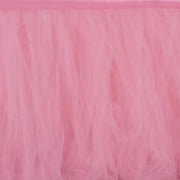 Multi Layers Tulle Table Skirt