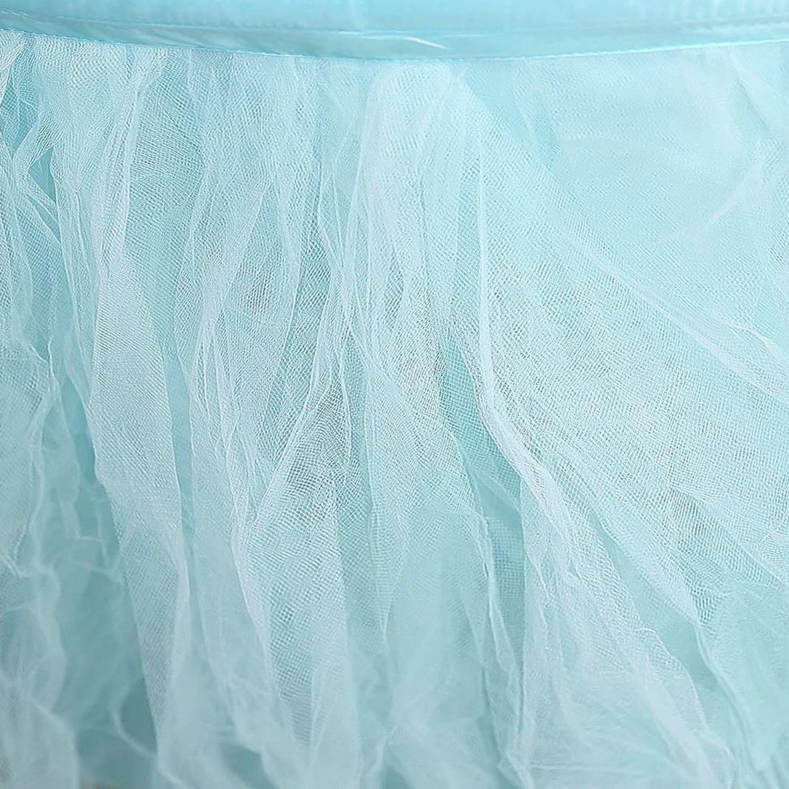Multi Layers Tulle Table Skirt