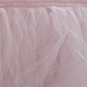 Multi Layers Tulle Table Skirt